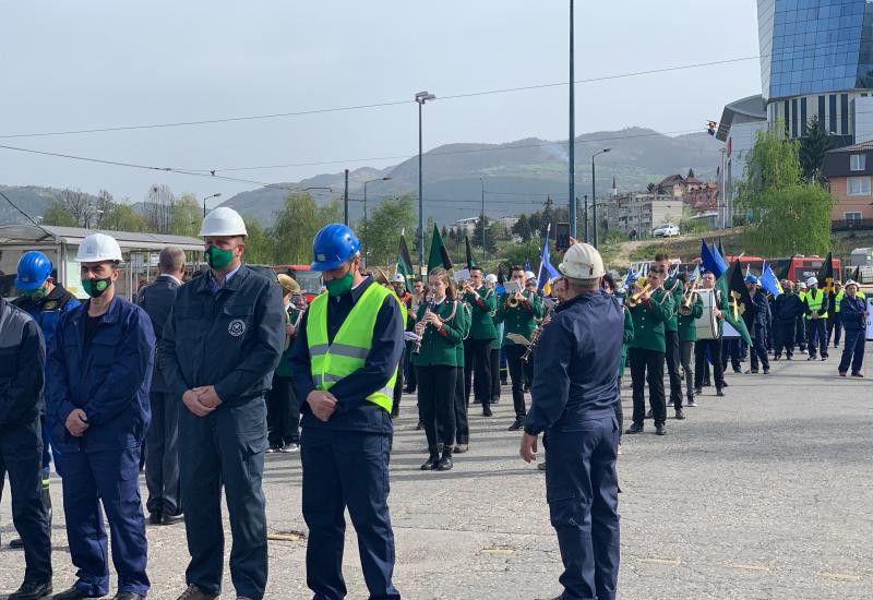 Praznik rada - rudari prosvjeduju u Sarajevu